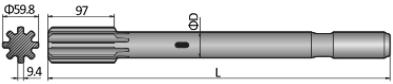 Shank Adapter HC Montabert HC 109