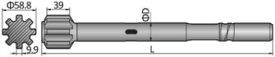 Shank Adapter HL / RD / HIX HL 300