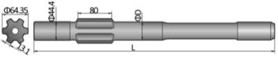 Shank Adapter PD / HD Furukawa HD300