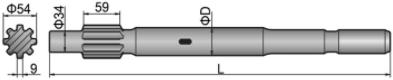 Shank Adapters SIG HBM 50,100, and 120