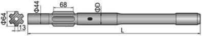 Shank Adapters Toyo TH 501