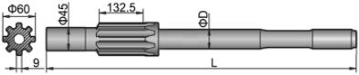 Shank Adapters Toyo TH800RP